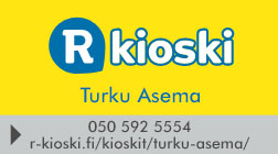 R-Kioski Turku Asema / 1544 Sirpa Herranen Oy logo